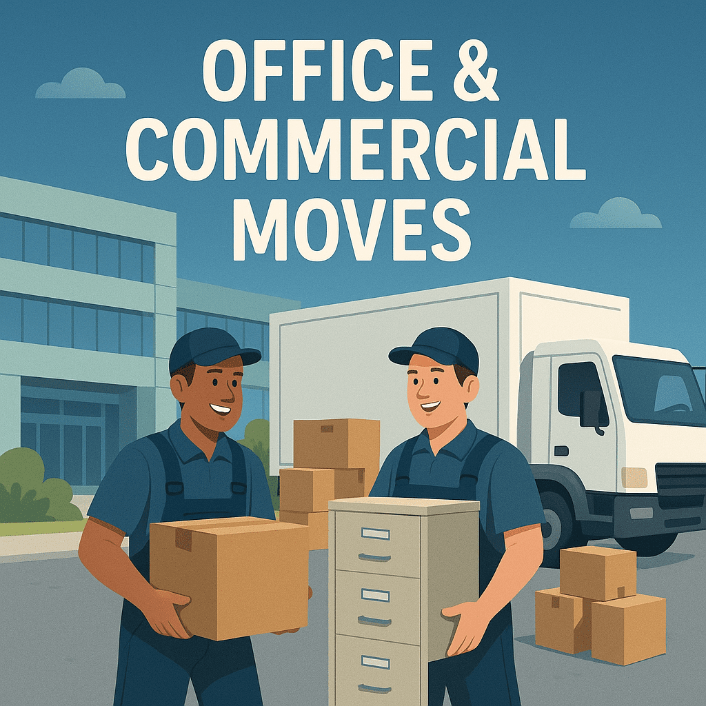 Nomad Move office movers crew